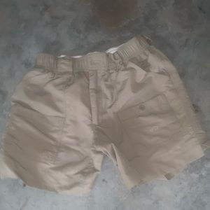 Khaki Aftco Shorts